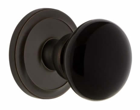 Grandeur Circulaire Rosette with Coventry Knob