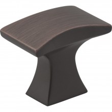 Hardware Resources Phillip 1 1/4 inch Cabinet Knob in Brushed Oil Rubbed Bronze