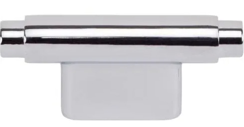 Atlas Homewares Kayden T-Knob 2 1/2 Inch Polished Chrome
