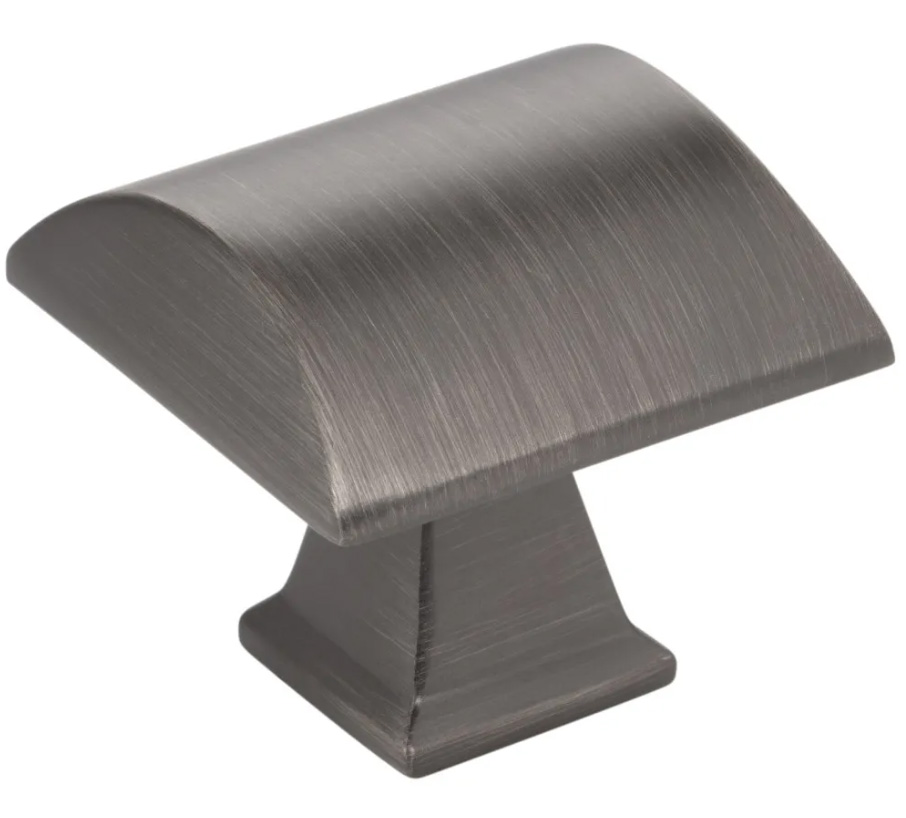 Hardware Resources 1-1/4" Brushed Pewter Roman Cabinet Knob