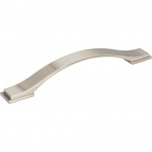 Hardware Resources Mirada 160mm CC Cabinet Pull in Satin Nickel