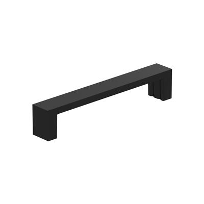Amerock 5 1/16 Inch CC Matte Black Augment Cabinet Pull