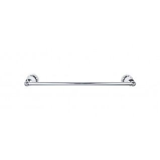 Top Knobs HUD6PC Hudson 18 inch Single Towel Bar Polished Chrome