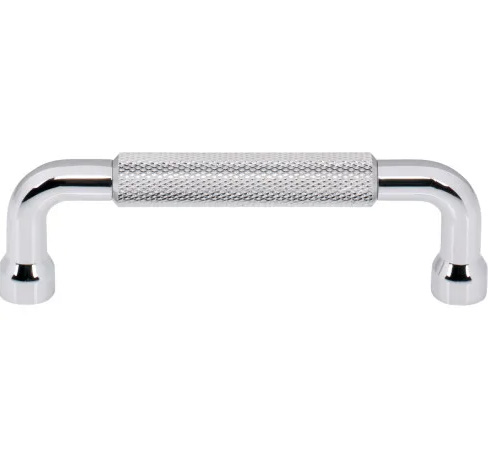 Top Knobs TK3262PC Garrison Pull 3 3/4 Inch CC Polished Chrome