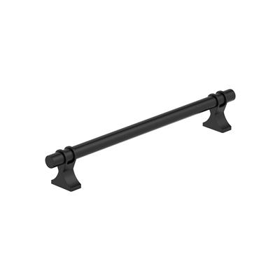 Amerock Davenport 7-9/16 Inch cc Cabinet Pull Matte Black