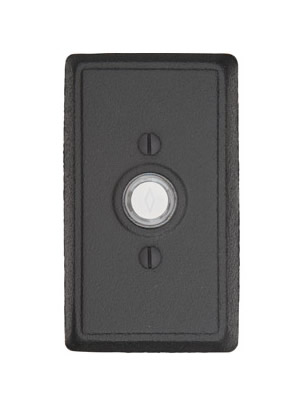 Emtek Wrought Steel Style 3 Doorbell Cover