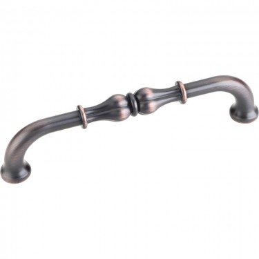 Hardware Resources Bella 128mm CC Cabinet Pull - Brushed Oil-Rubbed Bronze