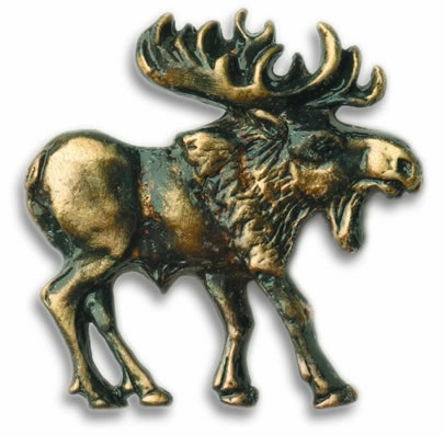 Bucksnort Walking Moose - Right Face
