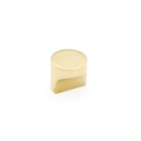 Schaub Haniburton 1 1/4 inch Diameter Round T-Knob in Unlacquered Brass