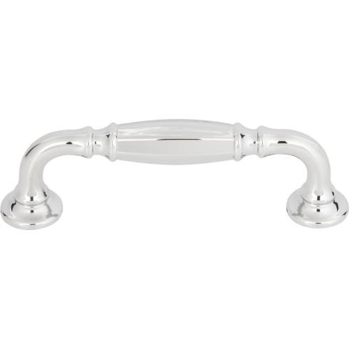 Top Knobs TK1051PC Barrow Pull 3 3/4 Inch CC Polished Chrome