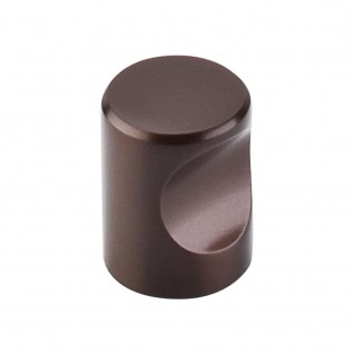 Top Knobs M1601 Indent Knob 3/4 Inch Oil Rubbed Bronze