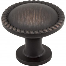 Hardware Resources Lindos 1 1/4 inch Cabinet Knob in Brushed Oil Rubbed Bronze