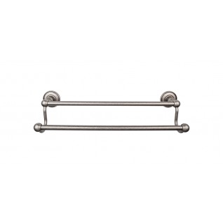 Top Knobs ED11APD Edwardian 30 inch Double Towel Bar Antique Pewter