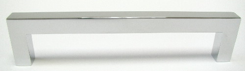 Top Knobs M1160 Nouveau III 5 1/16 Inch CC Square Bar Pull Polished Chrome