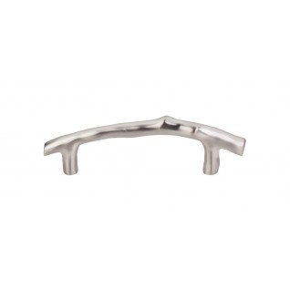 Top Knobs M1960 Aspen II Twig Pull 3 1/2 Inch Brushed Satin Nickel