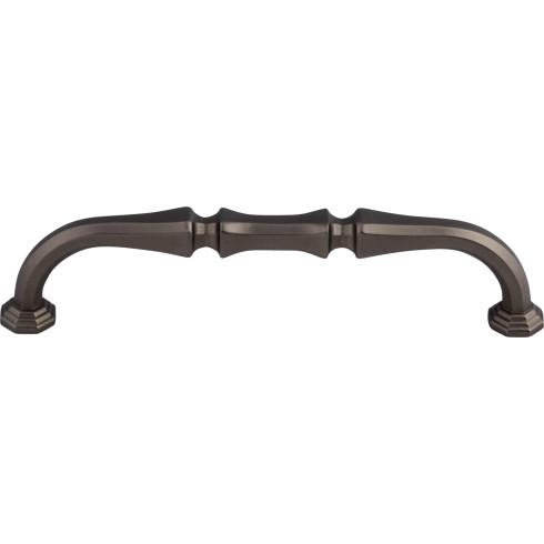 Top Knobs Chareua TK342AG Chalet Pull 5 Inch CC Ash Gray