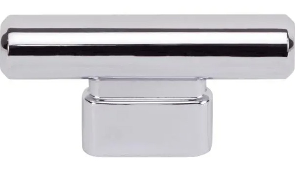 Atlas Homewares Holloway T-Knob 2 1/2 Inch Polished Chrome