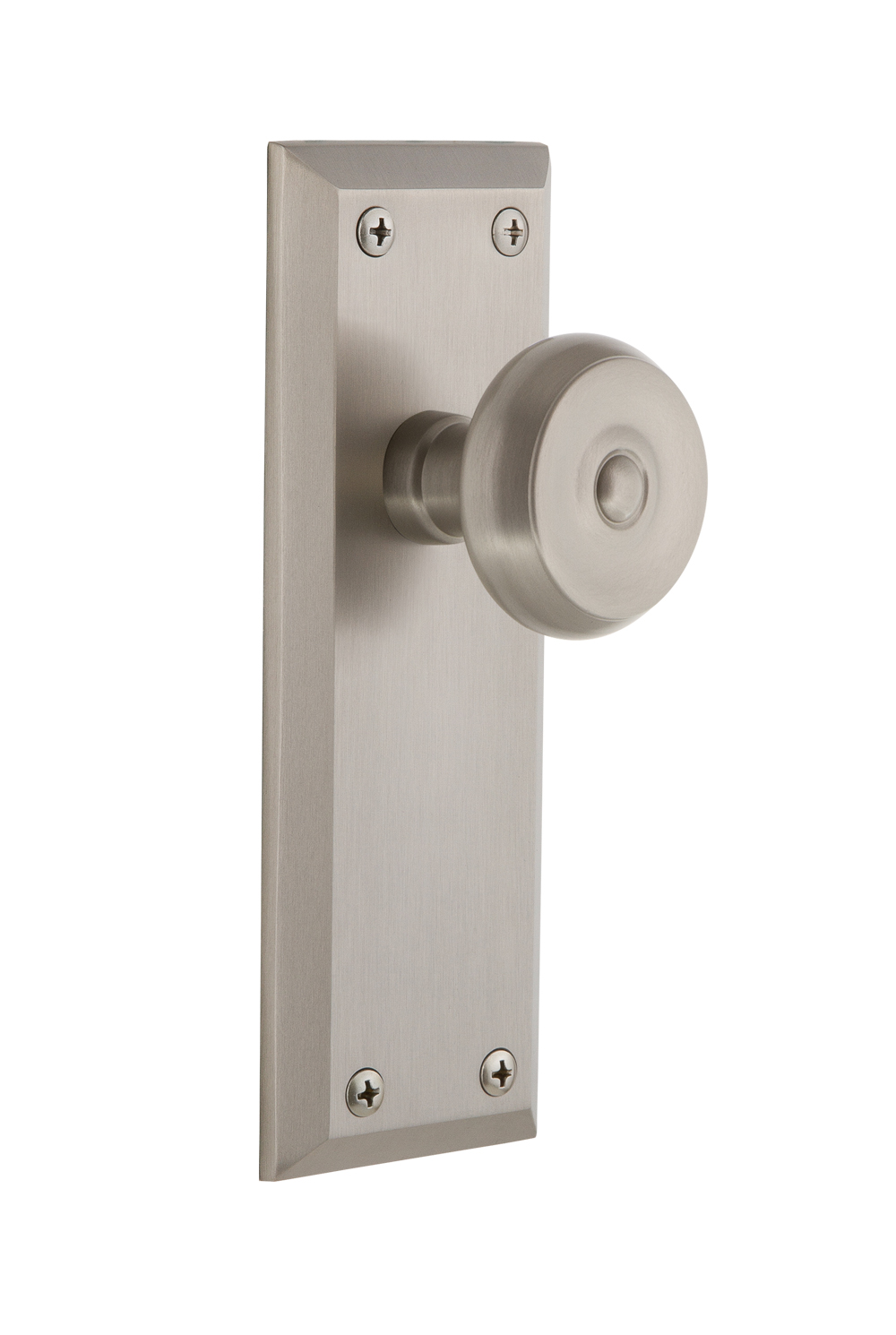 Grandeur Fifth Avenue Plate with Bouton Knob