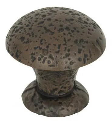 Atlas Homewares Olde World Knob 1 3/8 Inch Rust