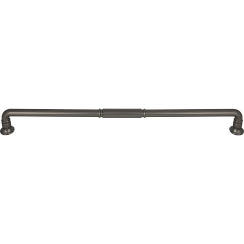 Top Knobs TK1009AG Kent Appliance Pull 18 Inch CC Ash Gray