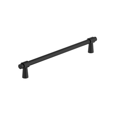 Amerock Destine 7-9/16 Inch cc Cabinet Pull Matte Black