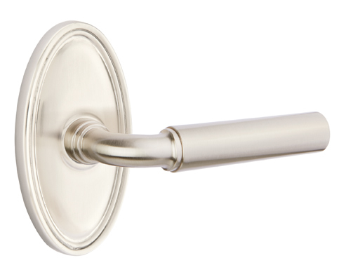 Emtek Manning Lever with Oval Rosette