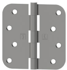 Hager 4 Inch Door Hinges with 5/8 Inch Radius Corner EACH