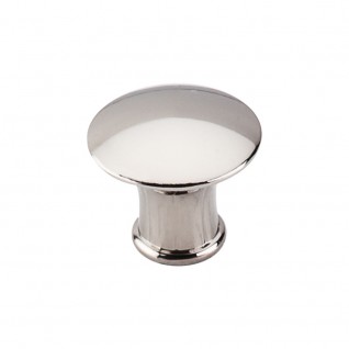 Top Knobs M1307 Lund Knob 1 1/4 Inch Polished Nickel
