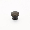 Schaub Menlo Park Knob 1 1/4 inch dia Ancient Bronze