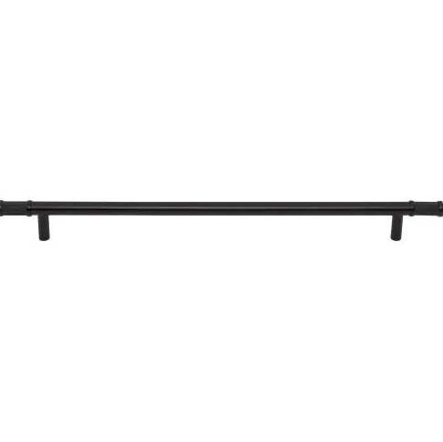 Top Knobs TK3237BLK Burnham Pull 12 Inch CC Flat Black