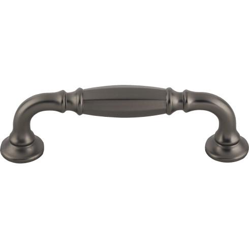 Top Knobs TK1051AG Barrow Pull 3 3/4 Inch CC Ash Gray