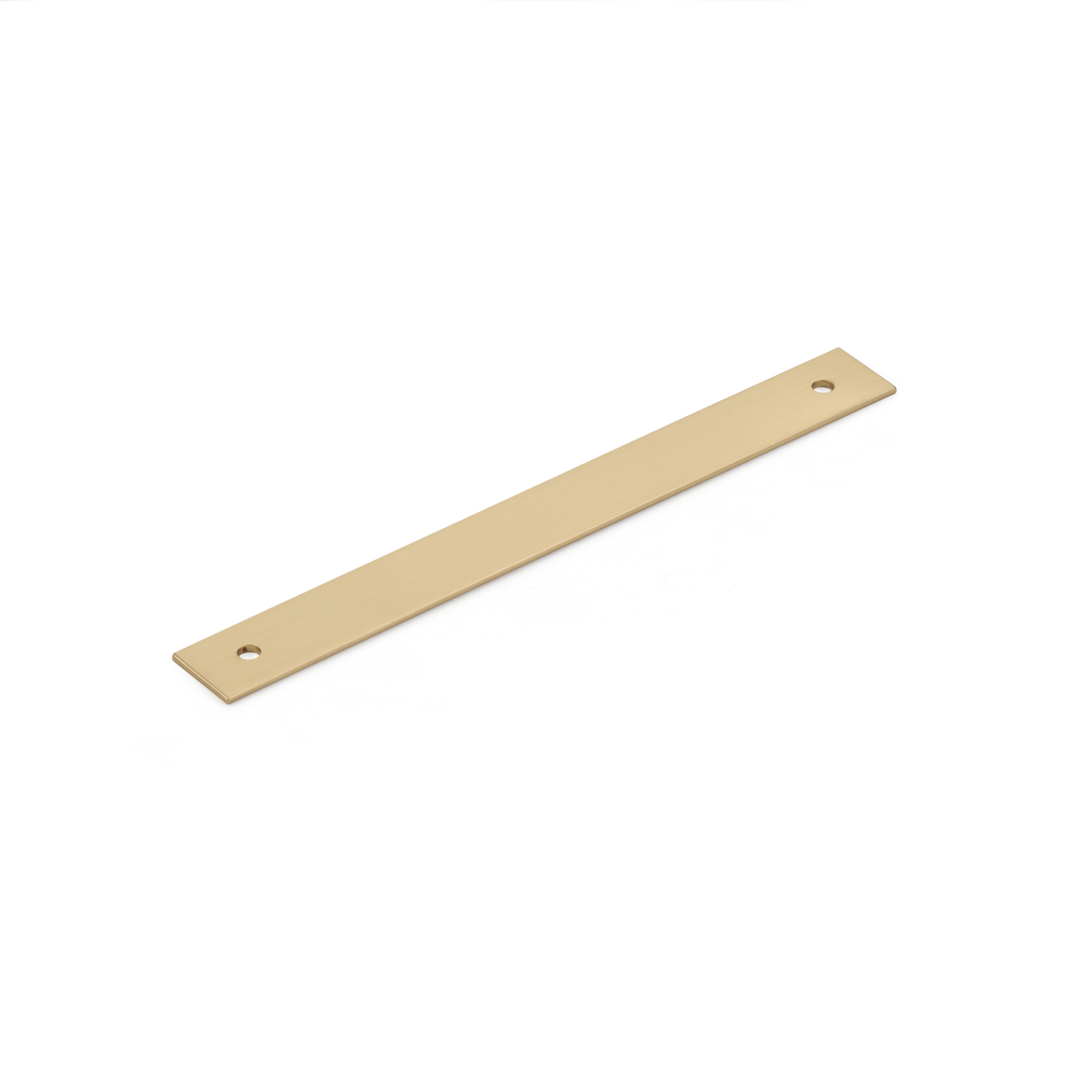 Schaub Pub House, 8 Inch cc, Signature Satin Brass, Backplate