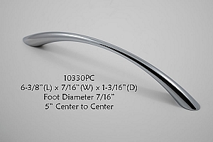 Residential Essentials 10330 Cabinet Pull in Polished Chrome