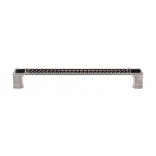 Top Knobs TK208BSN Tower Bridge Appliance Pull 12 Inch CC Brushed Satin Nickel