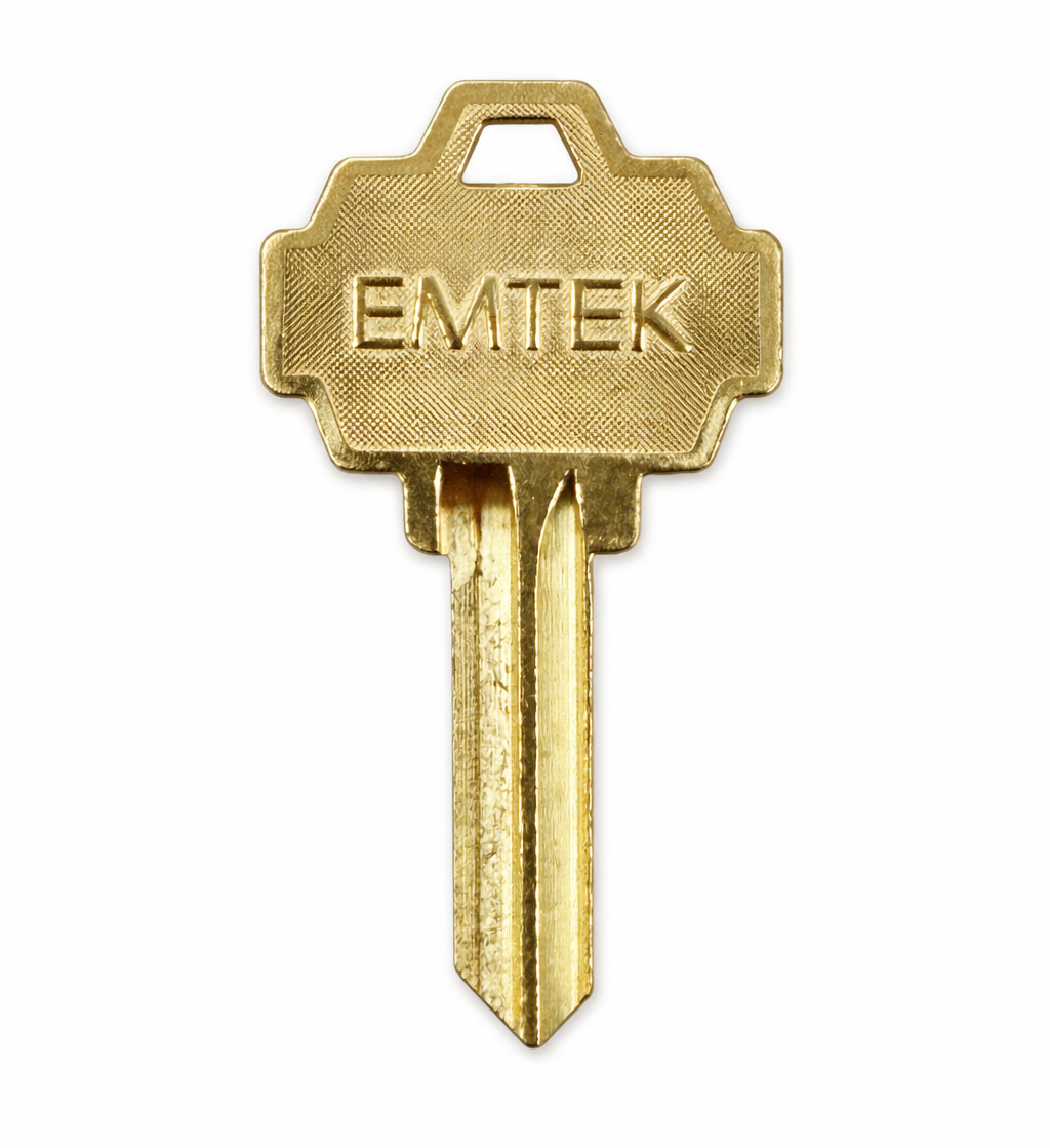 Emtek Brand Key Blank