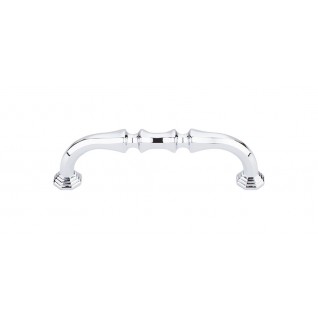 Top Knobs TK341PC Chalet Pull 3 3/4 Inch CC Polished Chrome