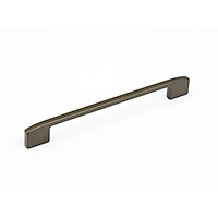 Schaub Sorrento 160/192 mm CC Flat Cabinet Pull in Milano Bronze