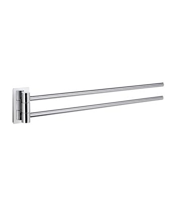 Smedbo Pool Collection Swing Arm Towel Rail - Polished Chrome