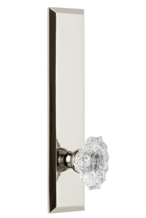 Grandeur Fifth Avenue Tall Plate with Biarritz Knob
