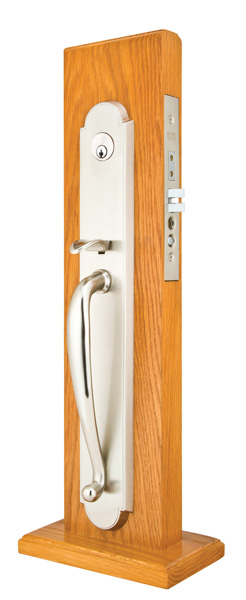 Emtek Albany Full Length Mortise Entrance Handleset