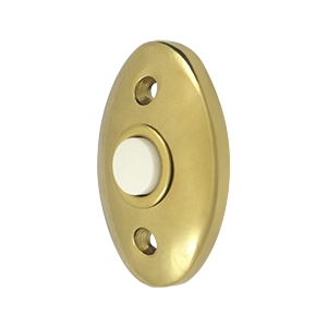 Deltana Solid Brass Standard Bell Button