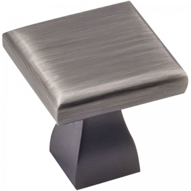 Hardware Resources Hadly 1 Inch Cabinet Knob - Brushed Pewter
