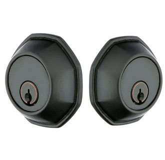 Emtek Octagon Double Cylinder Deadbolt
