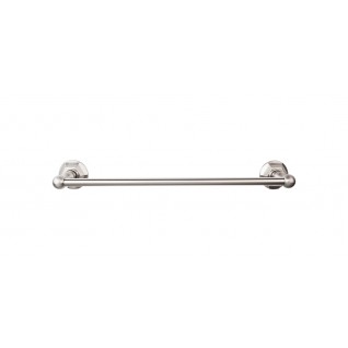 Top Knobs ED8BSNB Edwardian 24 inch Single Towel Bar Brushed Satin Nickel