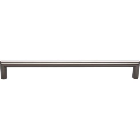Top Knobs TK945AG Kinney Pull 8 13/16 Inch CC Ash Gray