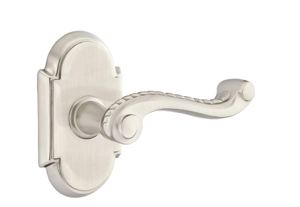 Emtek Rope Lever with #8 Rosette