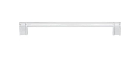 Top Knobs TK3386PC Newburn 8 13/16 Inch Pull Polished Chrome