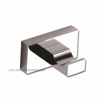 Atlas Homewares Axel Bath Collection Robe Hook in Polished Chrome