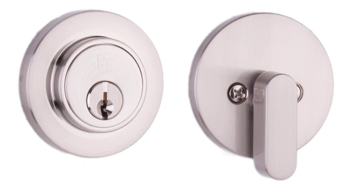 Weslock Round Single Cylinder Deadbolt