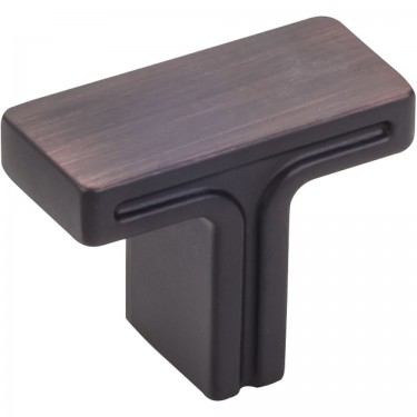 Hardware Resources Anwick 1-3/8 Inch Cabinet Knob- Brushed Oil-Rubbed Bronze